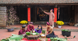 Bánh chưng xanh gọi Tết an lành