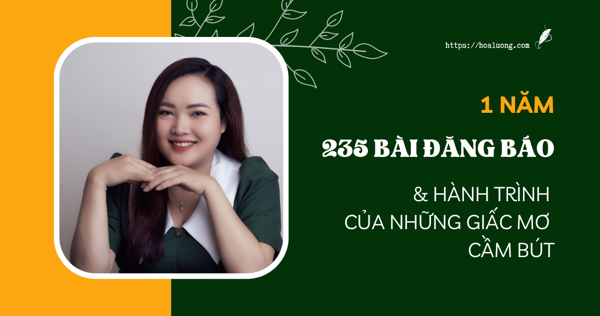 1 năm, 235 bài đăng báo & hành trình của những giấc mơ cầm bút