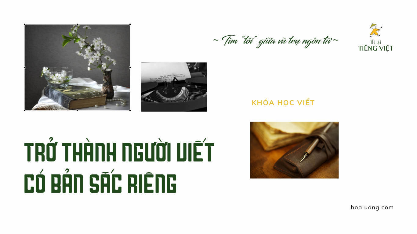 khóa học viết 1-1 có bản sắc riêng