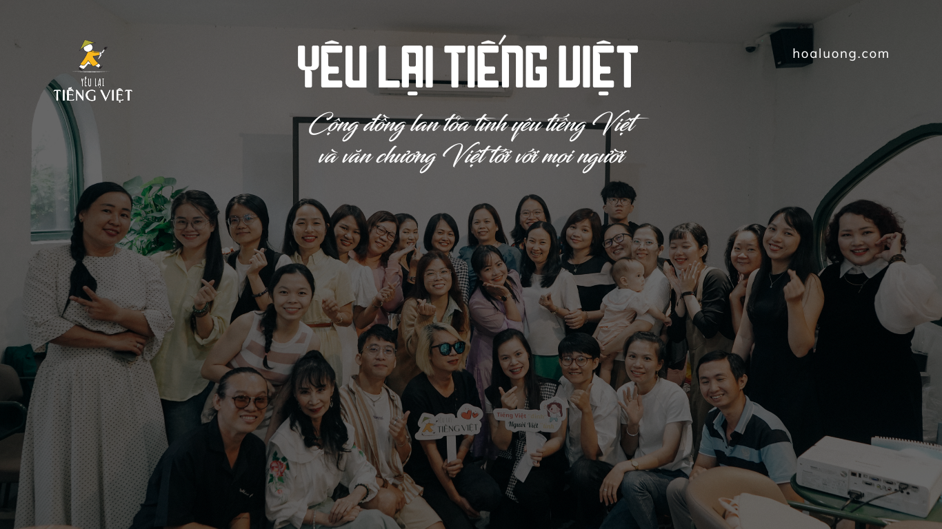 cộng đồng viết yêu lại tiếng Việt