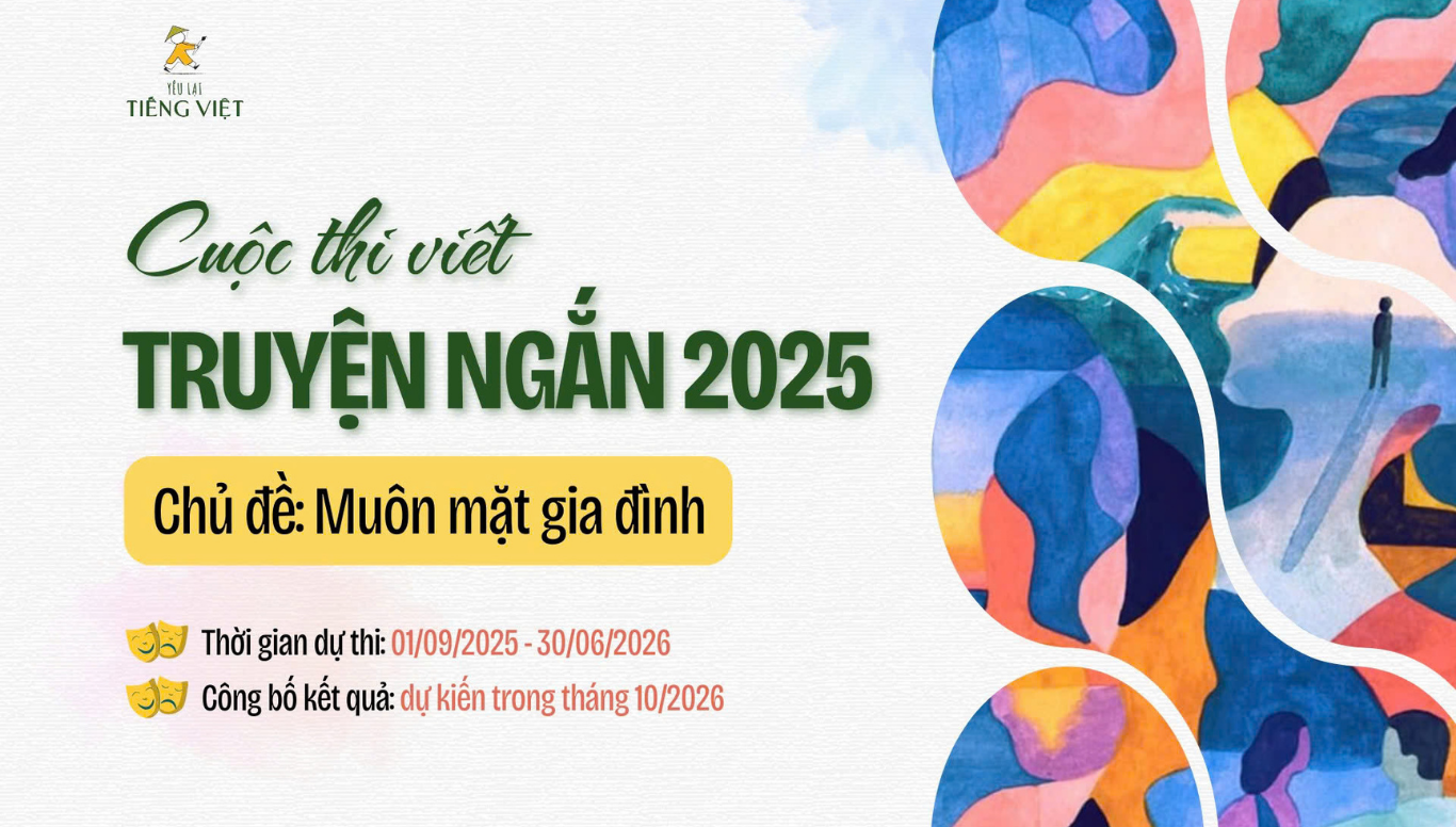 Cuộc thi viết truyện ngắn 2025 của Yêu lại tiếng Việt