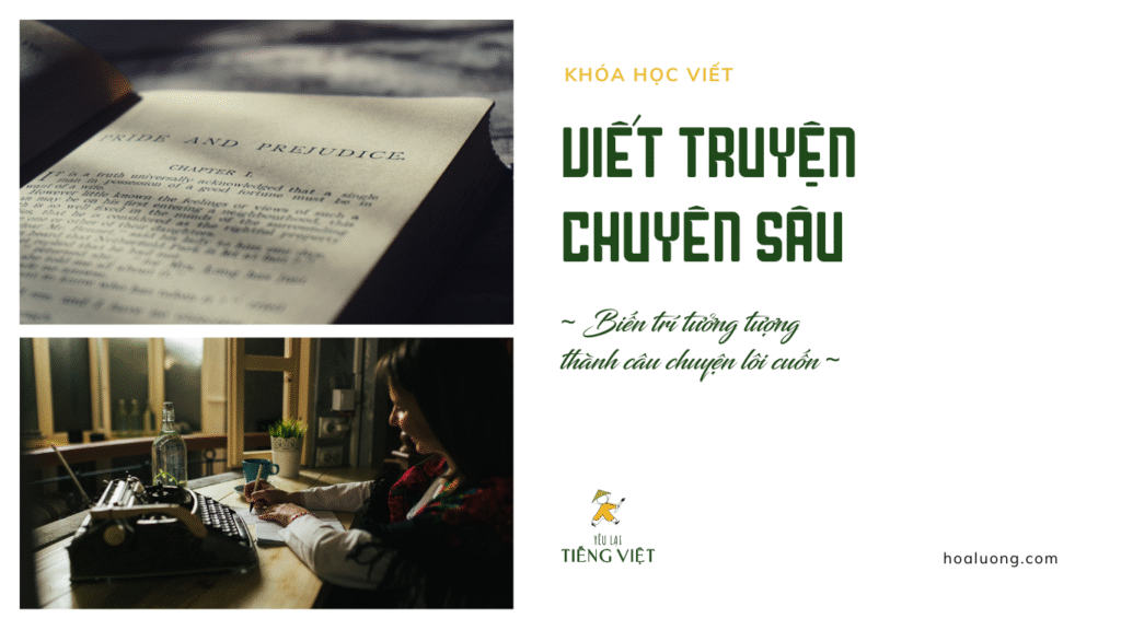 khoá học viết truyện chuyên sâu