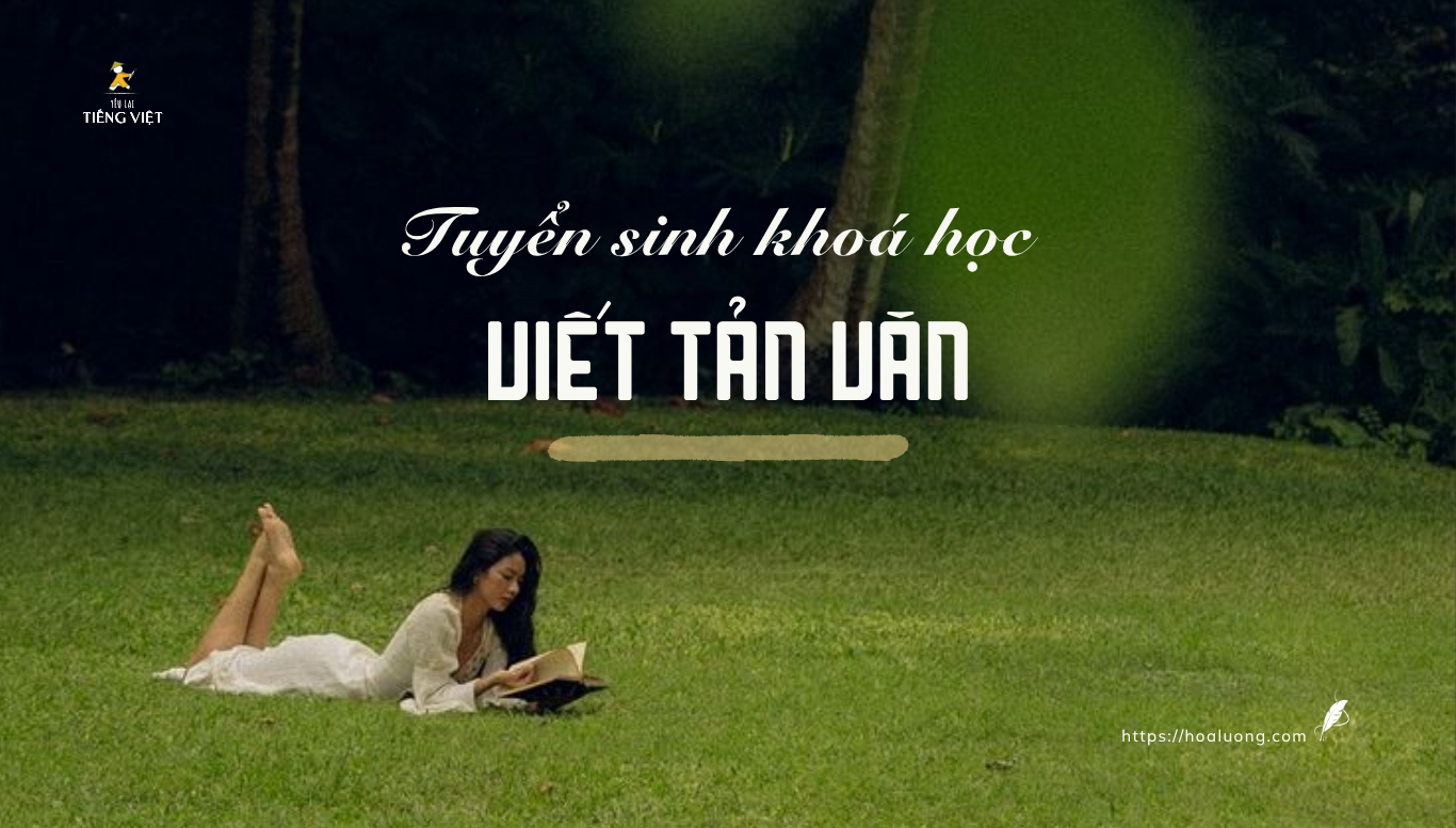 khoá học viết tản văn đăng báo