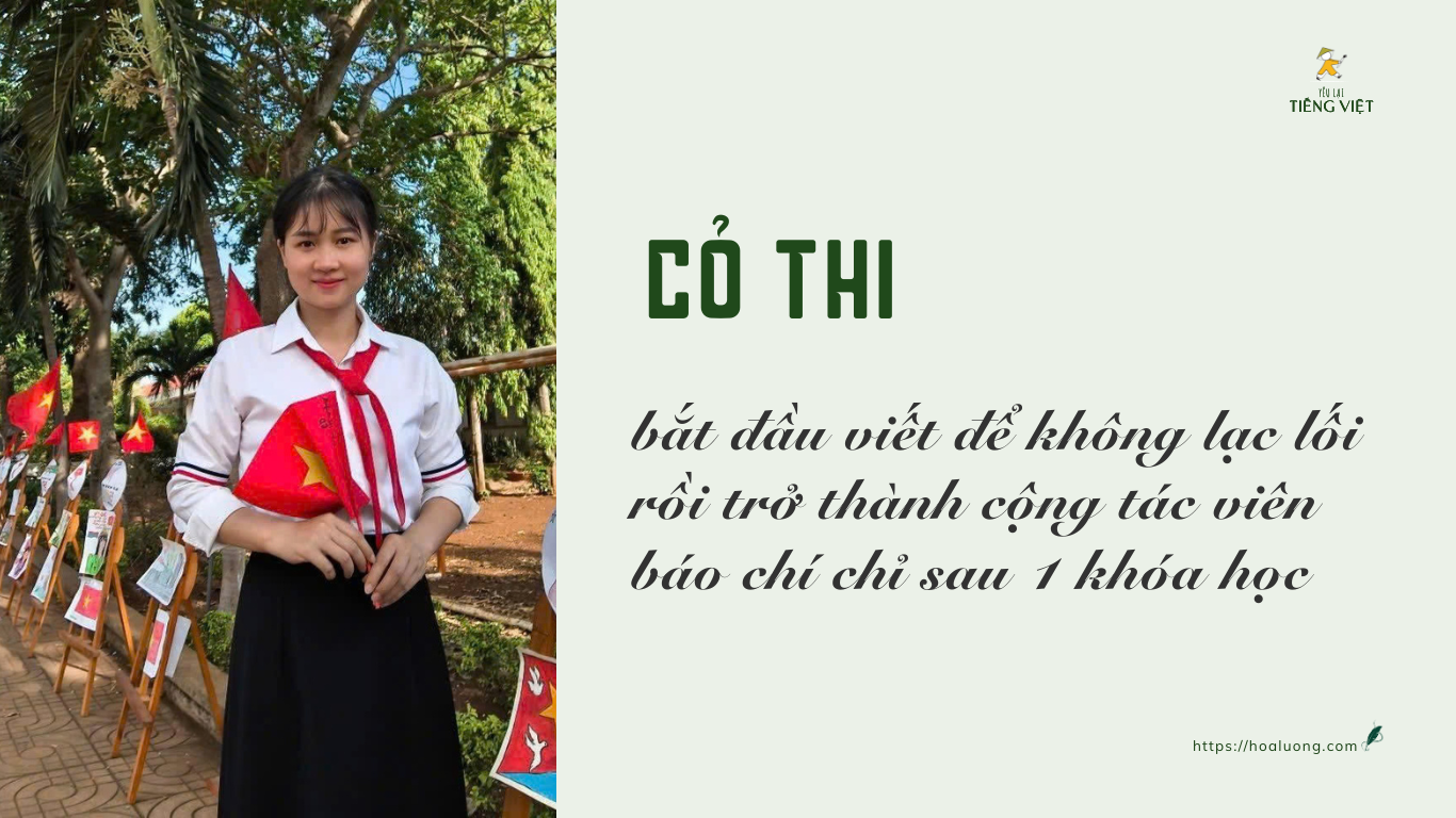 học viết để trở thành cộng tác viên báo chí